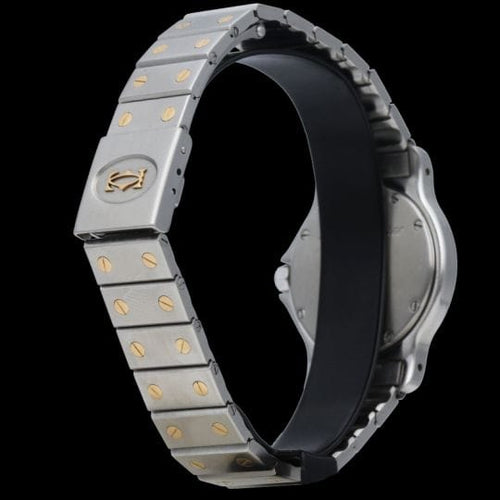 Montre Cartier Montre Santos Ronde Octagon 58 Facettes MT41530