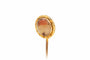 Broche Broche Napoléon III en or jaune sertie d'une agate mousse 58 Facettes B609