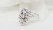 Bague 54 Bague marquise Or blanc Diamants 58 Facettes 32600