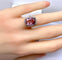 Bague 49 Bague en or blanc, tourmaline rose et diamants 58 Facettes AB613