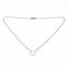 Collier CARTIER. Collection "Cœur et symbole", collier or blanc 18K 58 Facettes