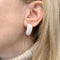 Boucles d'oreilles Boucles d'oreilles Chaumet, "Hommage à Venise", or blanc, diamants. 58 Facettes 34404