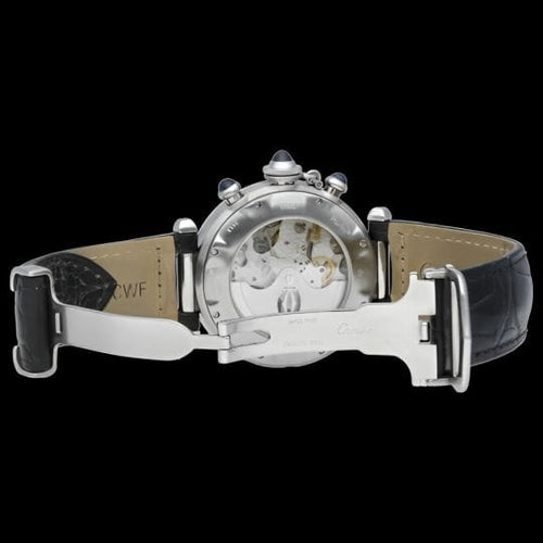 Montre Cartier Montre Pasha Chronograph 58 Facettes MT42513
