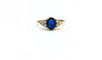 Bague 55 Bague saphir et diamant 58 Facettes Bag.Ov.6Dt.FA34S