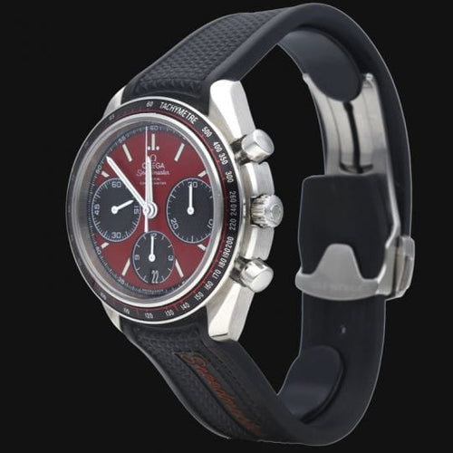 Montre Montre Omega Speedmaster Racing Chronographe Cadran Rouge Co-Axial 40 mm 58 Facettes MT41855