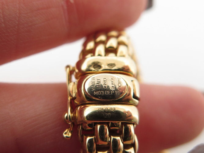 Collier collier FOPE panorama 43068167 diamants or jaune 18k 69.5gr 58 Facettes 270342