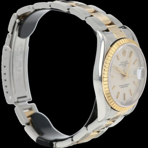 Montre Rolex Montre Date 34 Or Jaune 18K / Acier 58 Facettes MT42286