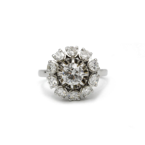 Bague 58 Bague - Or et diamants 58 Facettes 240020SP