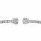 Boucles d'oreilles Boucles d'oreilles  Pendantes Or blanc Diamant 58 Facettes 4410628CN