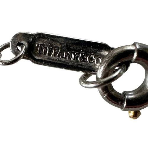 Kolye TIFFANY & CO Platin ve elmas 58 Facettes ile kolye