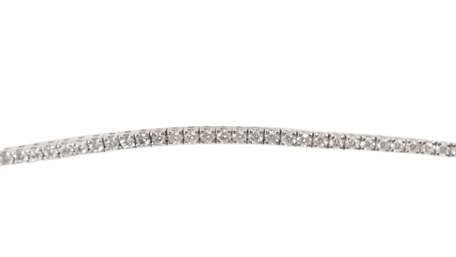 Bracelet Bracelet rivière en or blanc et diamants 2,50cts 58 Facettes 32430