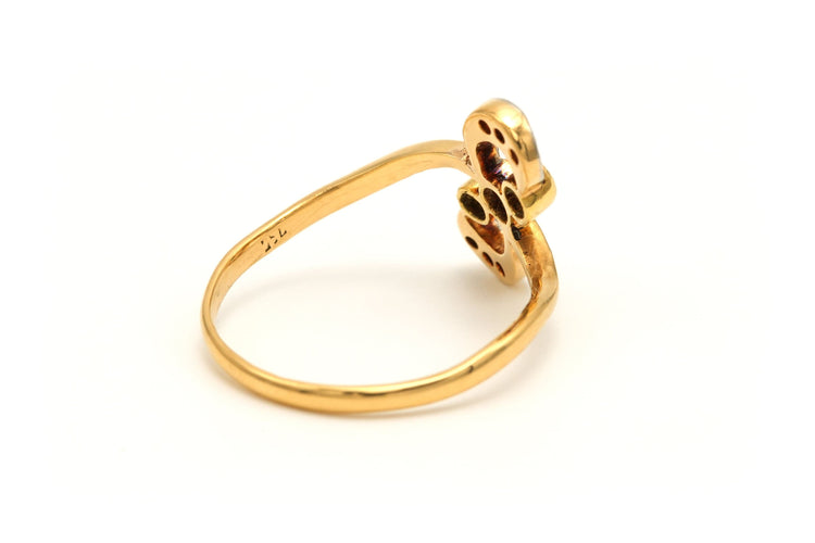 Bague 57 Bague en or jaune et blanc sertie d'une perle, d'émeraudes et de diamants 58 Facettes B367