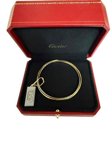 Bracelet CARTIER - Bracelet Trinity, or jaune, blanc et rose 58 Facettes