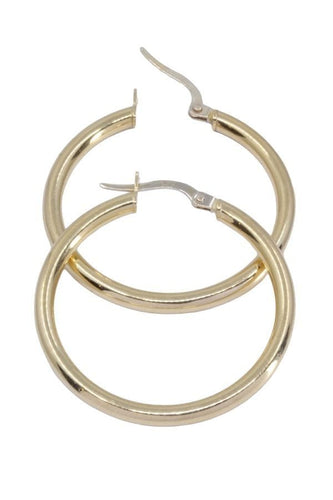 Boucles d'oreilles CRÉOLES MODERNES 58 Facettes 083151