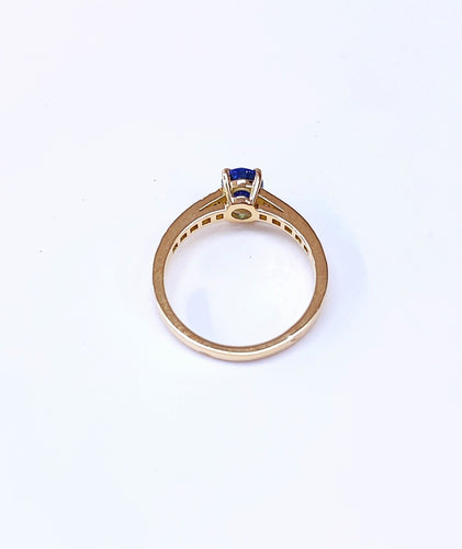 Bague 54 Bague saphir et diamant 58 Facettes Bag.S.cx-FA-.55