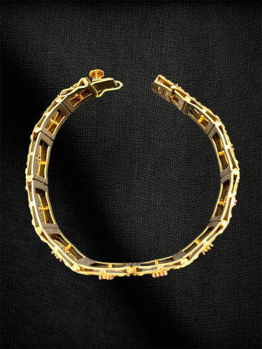 Bracelet Bracelet « Broderie féerique » 58 Facettes