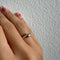 Bague 52 Bague solitaire Or blanc Diamant 58 Facettes 31624