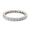 Bague 54.5 Bague Alliance or blanc Diamant 58 Facettes 2820736CN