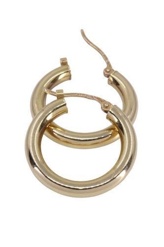 Boucles d'oreilles CRÉOLES MODERNES 58 Facettes 087951