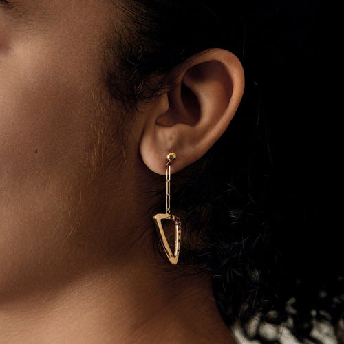 Boucles d'oreilles Jaubalet Boucles d'oreilles en Or jaune 18k 58 Facettes SMA0382X3