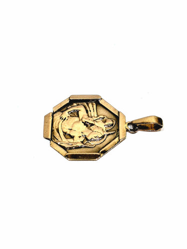 Pendentif Médaille Saint Christophe en or rose 58 Facettes