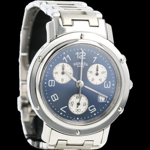 Montre Hermes Montre Clipper Chronograph 58 Facettes MT44630