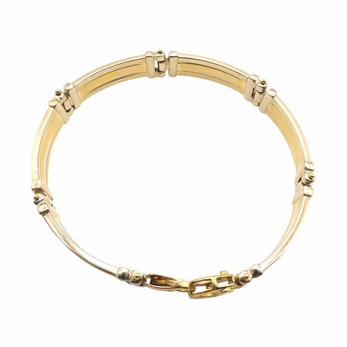 Bracelet Bracelet en or jaune et or blanc 58 Facettes