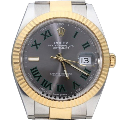 Montre Rolex Montre Datejust 41 Or Jaune Et Acier 58 Facettes MT42301