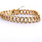Bracelet Bracelet en or jaune avec diamants 58 Facettes