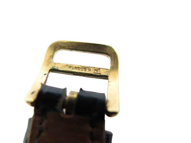 Montre vintage montre HERMES clipper 26 mm en or 18k et acier quartz  lady 58 Facettes 268714