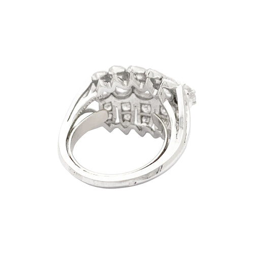 Bague 49 Bague Mellerio, platine et diamants. 58 Facettes 35081