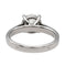 Bague 51 Bague Solitaire Or blanc Diamant 58 Facettes 1907846CN