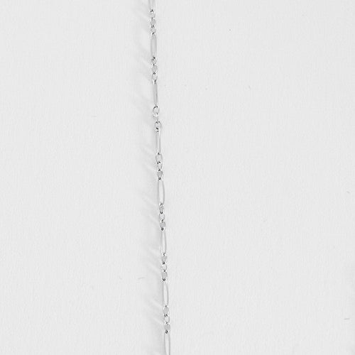 Collier Collier ancien en or blanc et diamants 58 Facettes