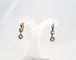 Boucles d'oreilles Boucles d’oreilles dormeuses 3 diamants or 18 carats 58 Facettes