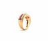 Bague 52 Bague or jaune rubis et diamants 58 Facettes