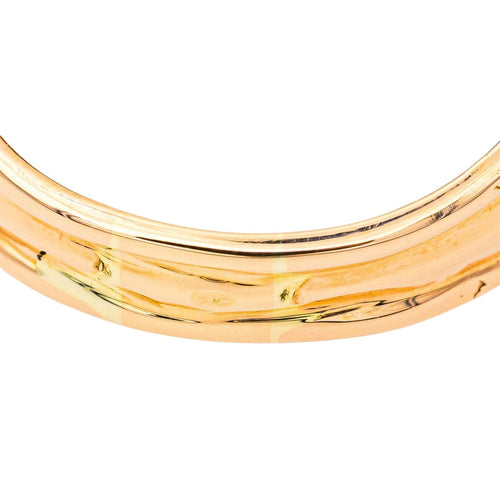 Bague 59 Bague  Tank Or rose, Or blanc Diamant 58 Facettes 4033238CN