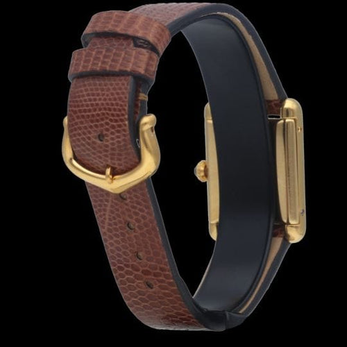 Cartier Klokke Tank Forgylt sølv