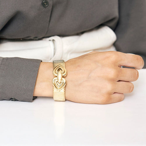 Bracelet Bulgari Bracelet en or jaune 58 Facettes LEN1477