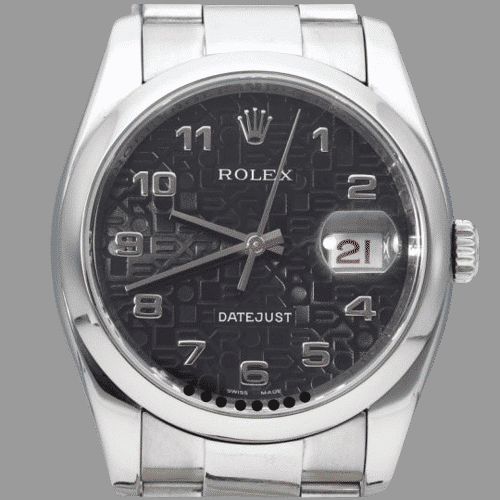 Montre Rolex Montre Date Just 36 58 Facettes MT43236