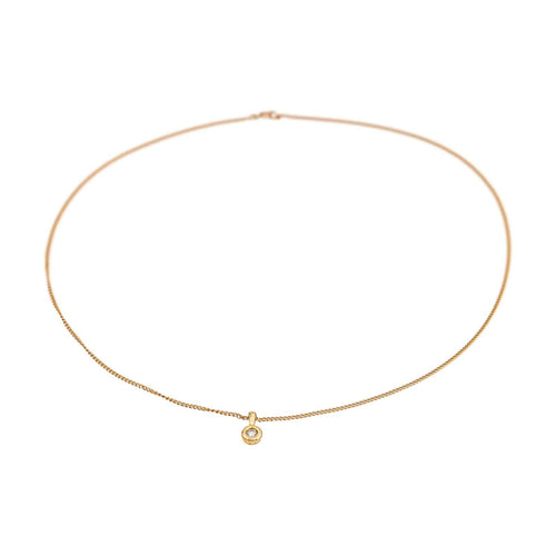 Collier Collier  Maille gourmette  Or rose Diamant 58 Facettes 4870193CN