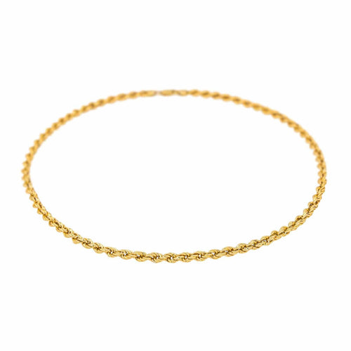 Collier Collier Maille torsadée Or jaune 58 Facettes 4693541CN