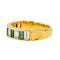 Bague 52 Bague Or jaune Diamant, Emeraude 58 Facettes 4274092RV