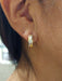 Boucles d'oreilles Demi-créoles deux ors 58 Facettes 093831