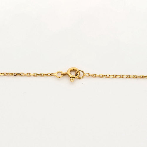 Collier Collier orientaliste en or jaune, perles de semences et saphirs 58 Facettes 58FC24