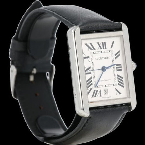 Montre Cartier Montre Tank Solo Xl 58 Facettes MT44351