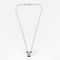 Collier GUY LAROCHE - Attachements - Collier or blanc, diamants et onyx 58 Facettes 250080
