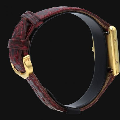 Montre Cartier Montre Tank Vermeil 58 Facettes MT43309