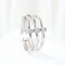 Bague 66 Bague TOUS en or blanc avec diamants taille brillant 58 Facettes J000002214