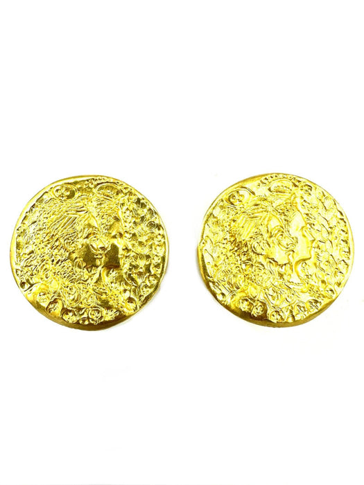 Boutons de manchette PIAGET/DALI. Boutons de manchettes Vintage en or jaune 58 Facettes