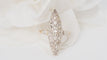 Bague 51 Bague Marquise 2 Ors Diamants 58 Facettes 32597